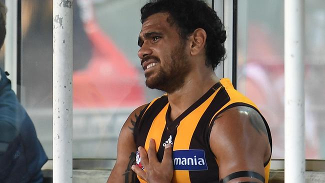 Cyril Rioli is set for a long spell on the sidelines