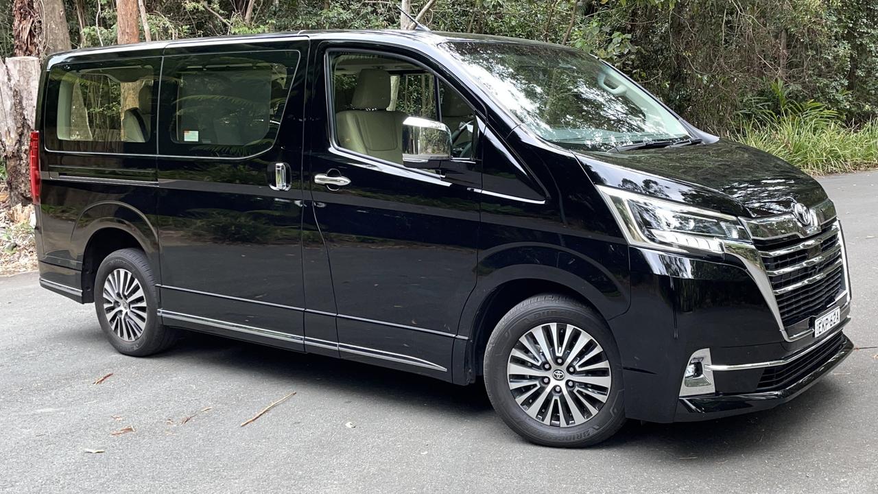 The Toyota Granvia VX is a luxurious people-mover.