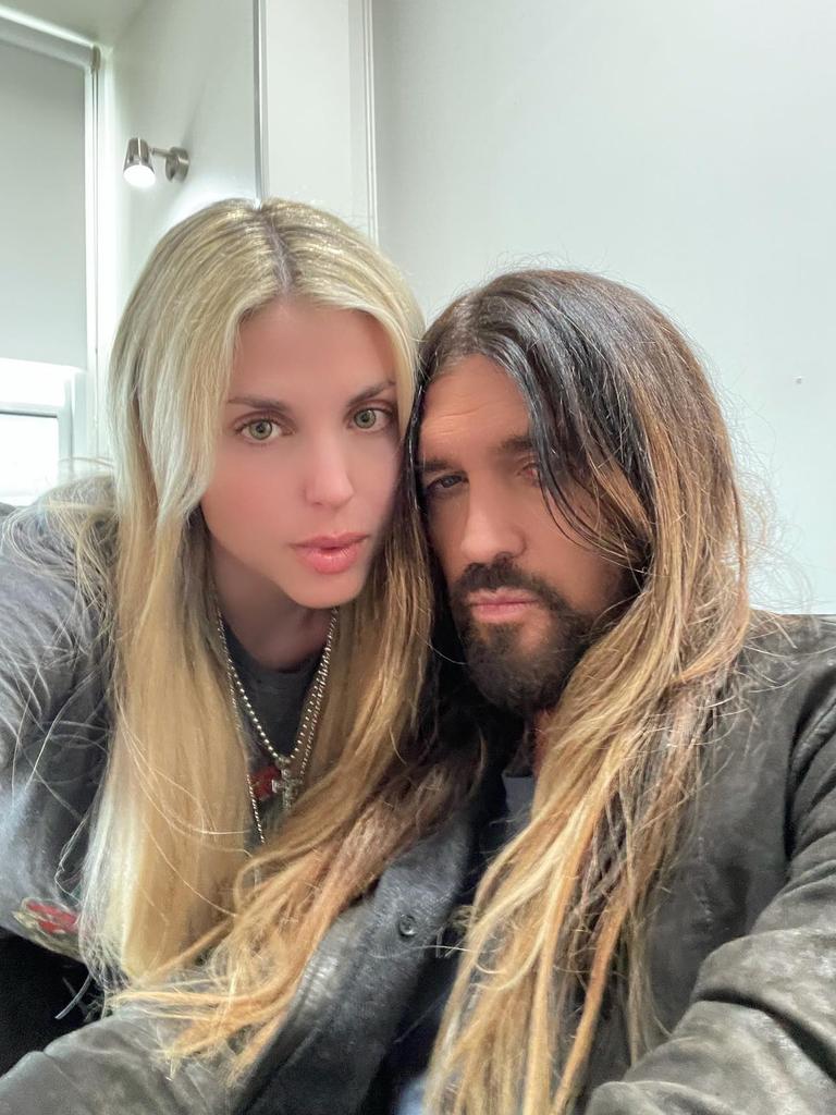 Billy Ray’s also engaged to an Aussie, singer Firerose. Picture: Instagram/firerose