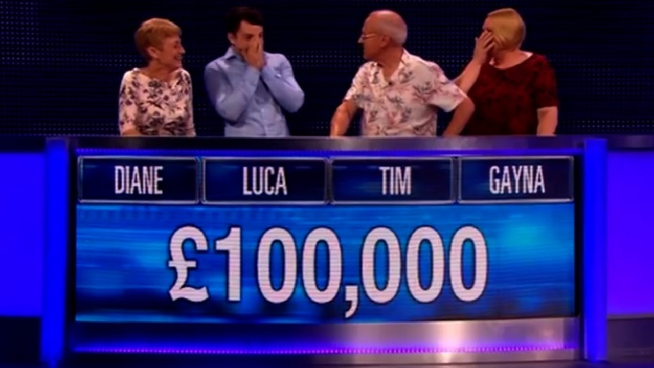 The Chase UK contestants win £100,000, the show’s biggest cash prize ...