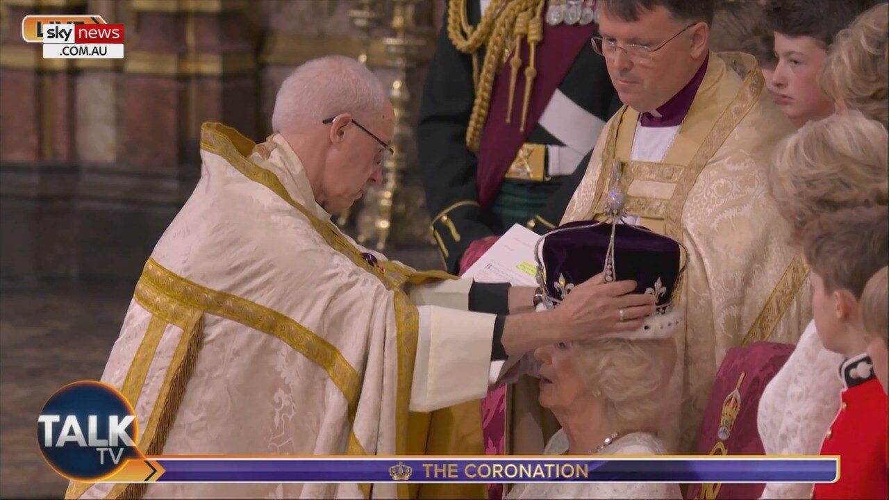 Queen Camilla is officially crowned