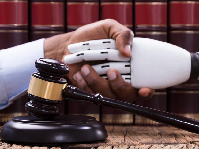 Lawyer bots and data-driven trial predictions are changing the jobs available in the legal sector. Picture: iStock