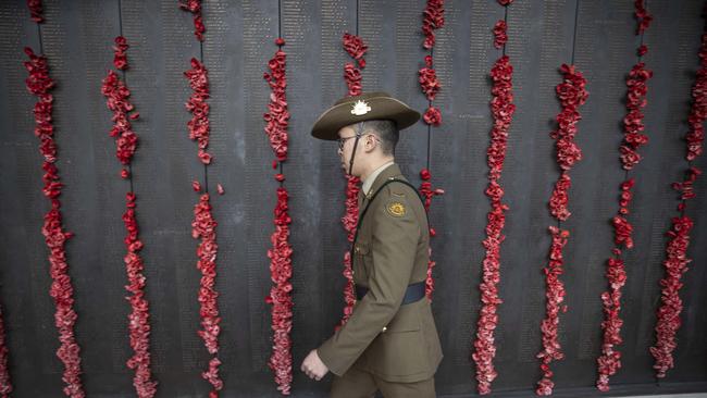 The Memorial was created in 1941, during World War II, to honour Australians who died fighting for this nation and its values. Picture: Gary Ramage