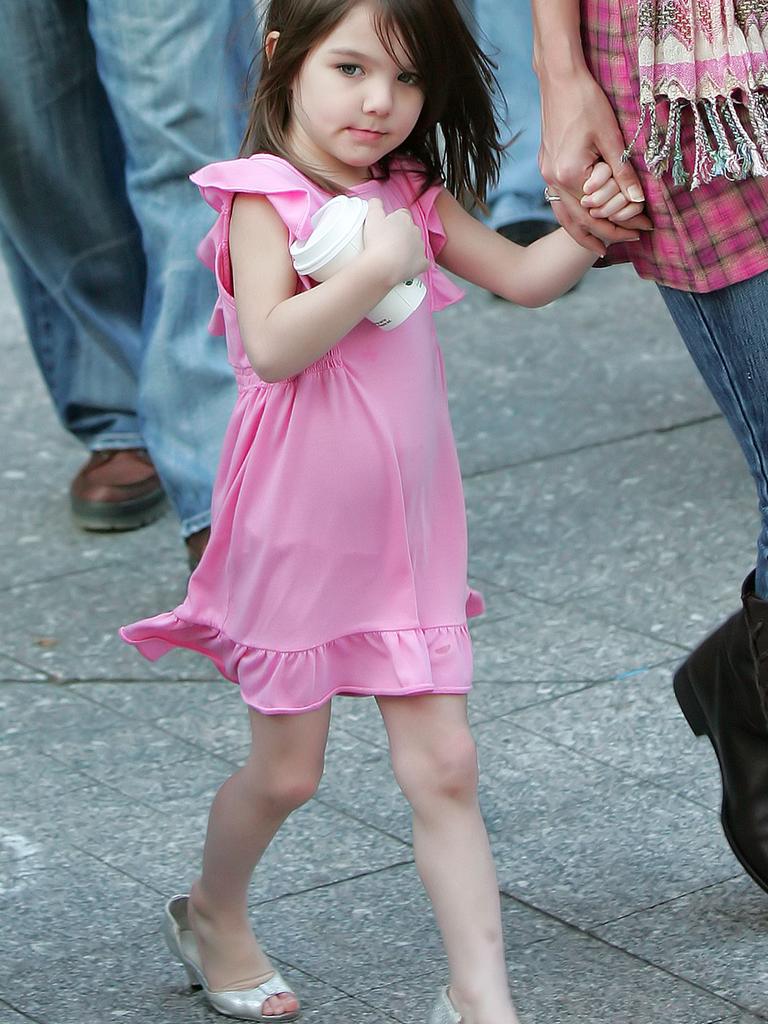 Suri went viral as a kid because of her outfits. Picture: Splash News/Media Mode