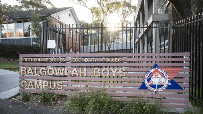 MANLY DAILY/AAP. Balgowlah Boys Campus at Balgowlah on Thursday, 26 September, 2019. As local member, Zali is concerned about the state of disrepair at the school. (AAP IMAGE / Troy Snook)