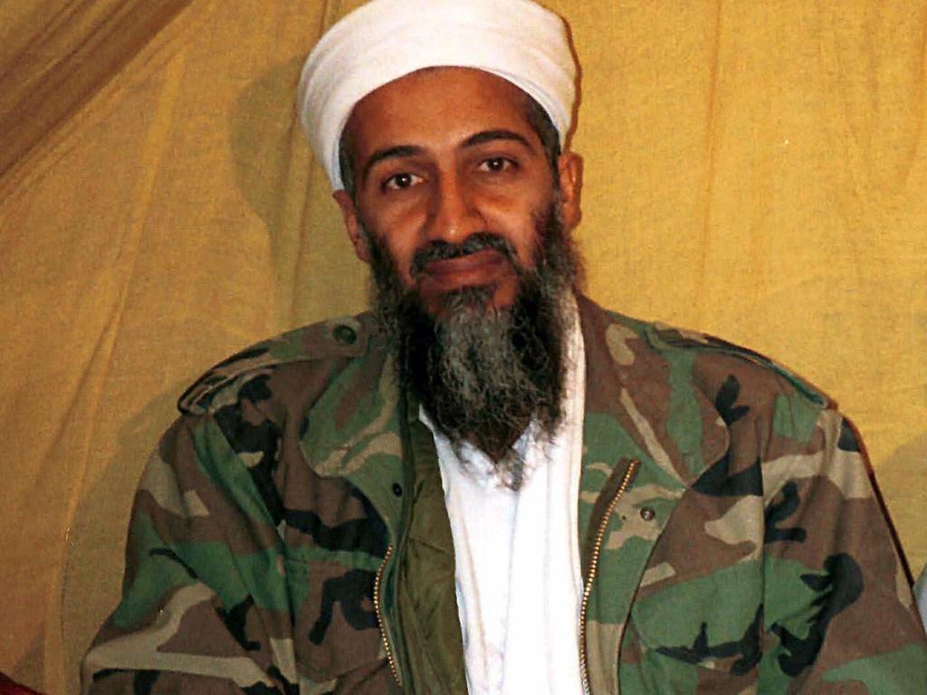 Osama bin Laden in Afghanistan before he died. Picture: AP Photo