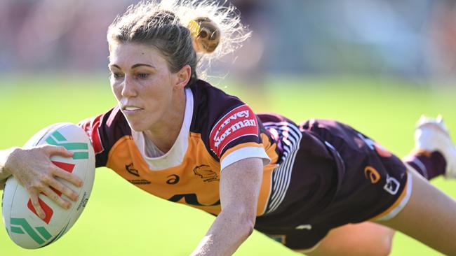 Hayley Maddick broke a record on the weekend. Picture: NRL Photos