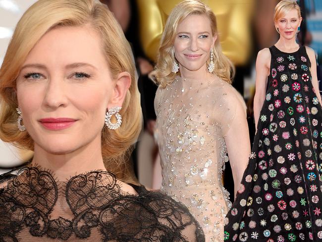 Cate Blanchett tops Vanity Fair's annual best dressed list alongside Princess Mary. Pictures: Getty