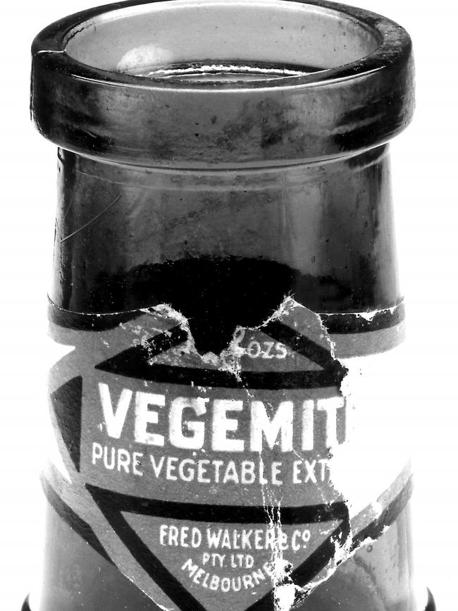 A 1923 Vegemite jar.