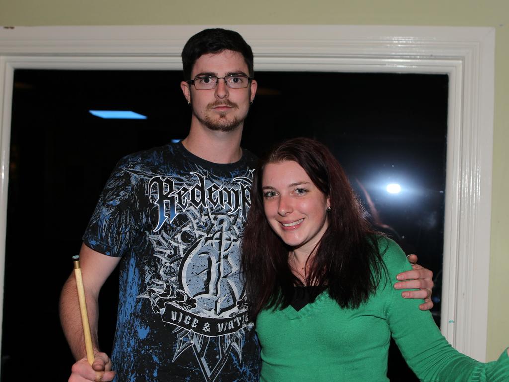 Nitelife- Out and About: Aj Sawtell and Brooke Farmer at the Cube Hotel. Photo Allan Scurr / The Chronicle