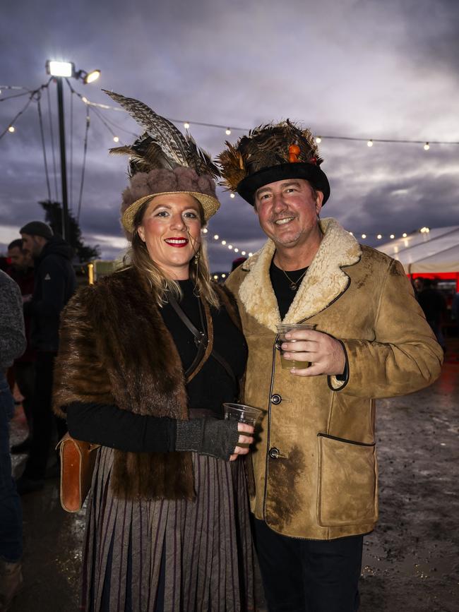 Willie Smith's Midwinter Festival Huonville - Monique Elliott and James Lunday. Picture: Caroline Tan