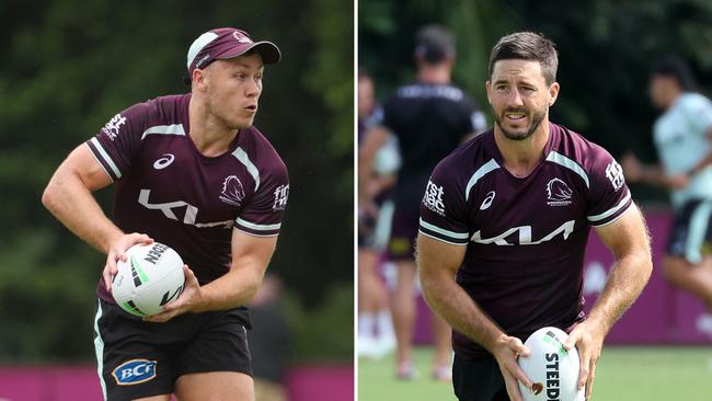 Broncos stars Billy Walters and Ben Hunt have been put through their paces with some tough, non-footy questions.