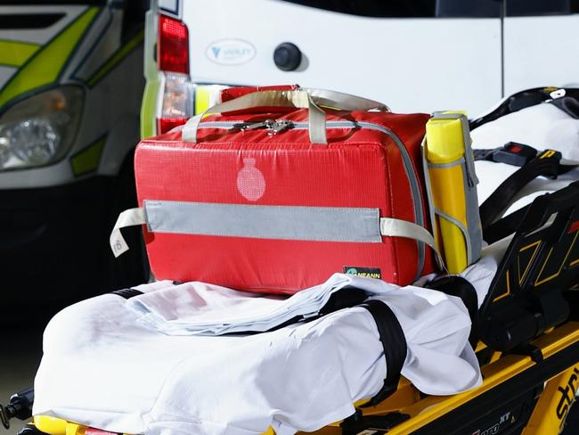 General, generic file photo of Queensland Ambulance Service advanced care paramedics responding to a medical emergency in Cairns. Picture: Brendan Radke