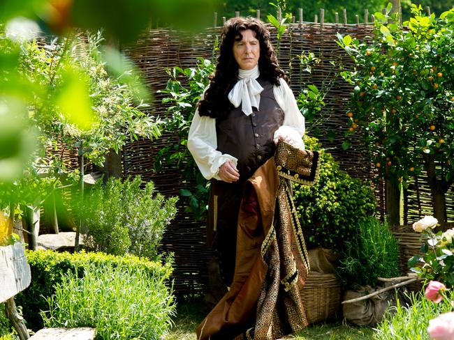 Accomplished actor ... Alan Rickman in A Little Chaos.