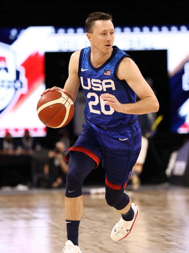 Josh Magette, pictured during the USA Men's National Team game against Argentina last week, has reportedly agreed to a deal to join the JackJumpers. (Photo by Stephen Gosling/NBAE via Getty Images)