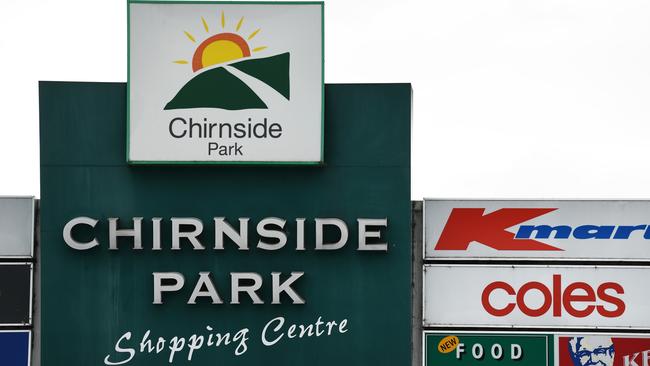 Chirnside Park shopping centre is still in line for a redevelopment. Picture: James Ross