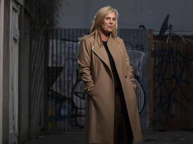 Caroline Overington poses for a photograph in Carlton, Melbourne. Wednesday, December 22, 2020.; Photo: Daniel Pockett / The Australian