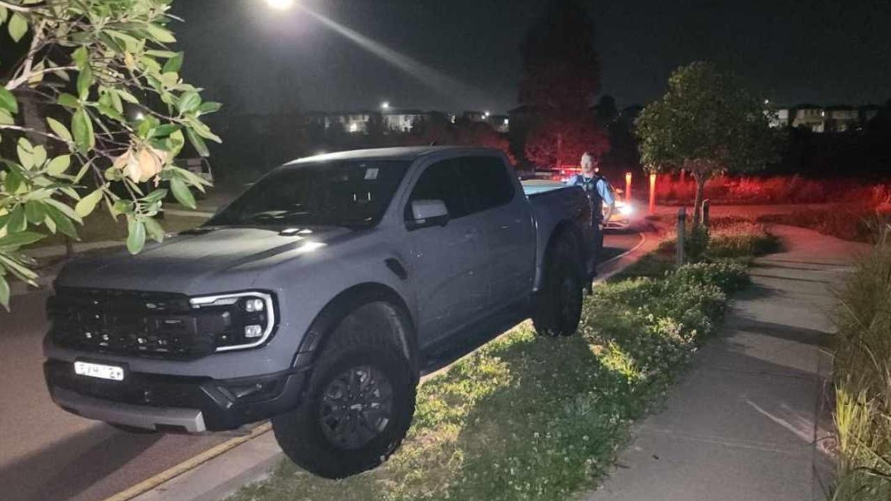 A stolen car seized by NSW Police. Picture: Supplied