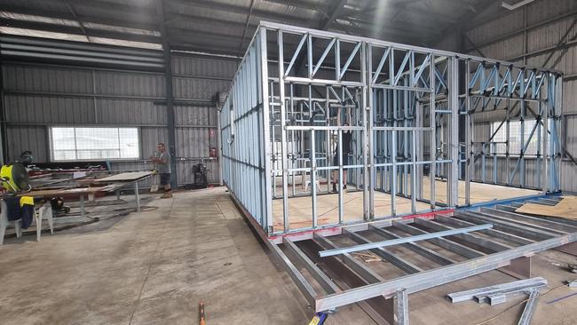 Warle Construction has created innovative housing ‘shells’, inspired by IKEA kits. Picture: File. Picture: Facebook/Warle Construction