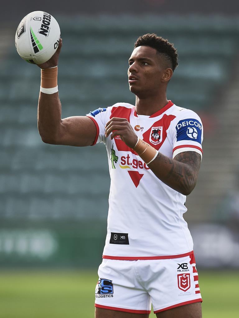Jason Saab has joined the club from the Dragons. Picture: Brett Hemmings/Getty Images