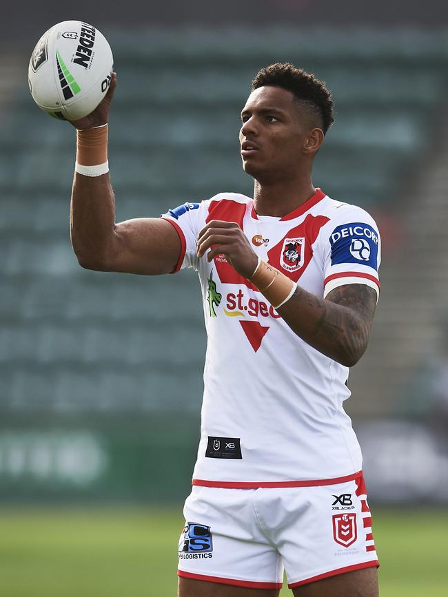 Jason Saab has joined the club from the Dragons. Picture: Brett Hemmings/Getty Images