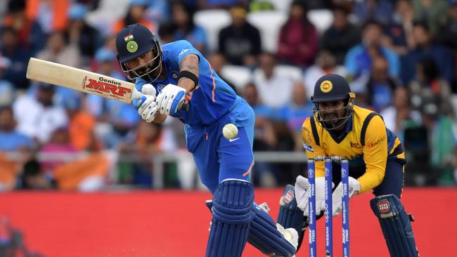 Centuries may have eluded Indian captain Virat Kohli — but runs have not. Picture: AFP