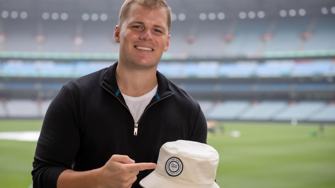 Jackson Warne pictured at the MCG. Picture: Jason Edwards