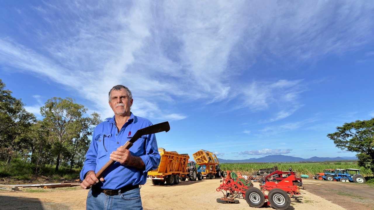 Rex Stroppiana has sold his farm and on Saturday he'll auction his farm machinery and equipment. Picture: Stuart Quinn