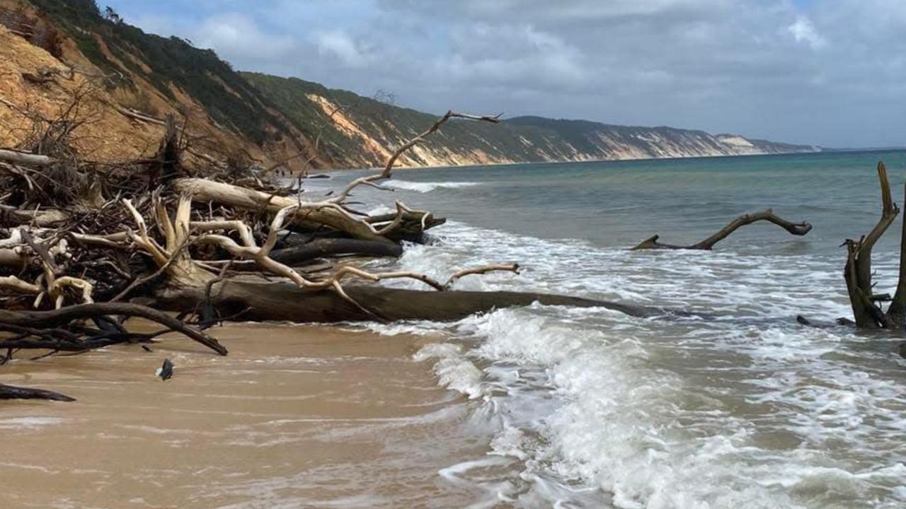 Heavily eroded beach ‘highway’ reopens, but with a catch