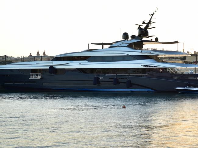 Sarastar superyacht. Picture: Burgess Yachts