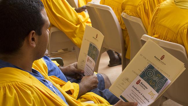 Graduates at the Batchelor Institute, NT