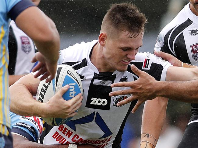 Tweeds' Alexander Brimson pictured during the Intrust Super Cup round 1 between Norths Devils and Tweed Heads Seagulls at Norths Devils, Nundah, Brisbane 11th of March 2018.  (AAP Image/Josh Woning)