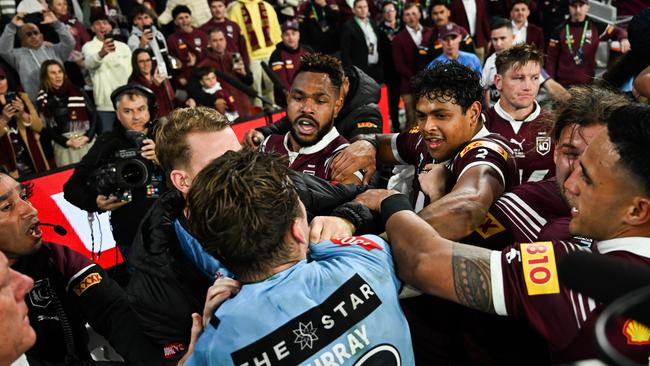 SOO 2024 RD03 Queensland v New South Wales - Cameron Murray, melee. Pictire: NRLPhotos