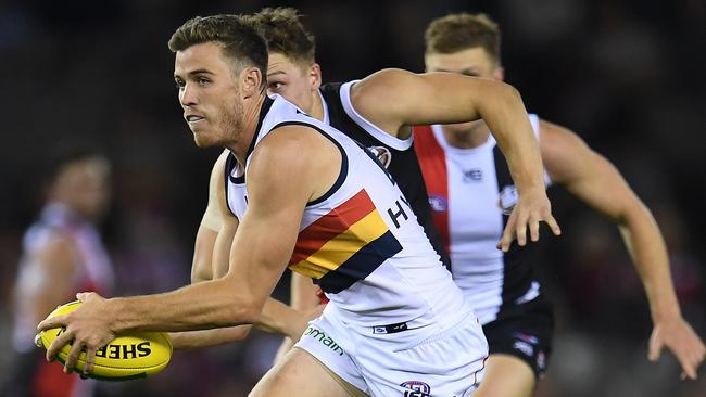 Paul Seedsman in action against St Kilda. Picture: AAP Image/Julian Smith