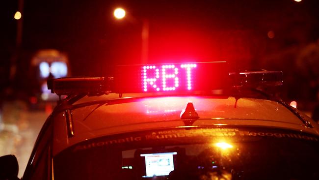 A man had his licence suspended after allegedly blowing three times over the legal limit in a RBT. Picture: Alix Sweeney