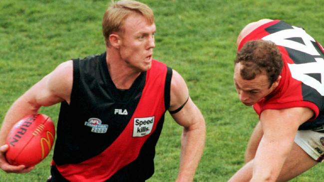 Paul Barnard kicked four goals in the 2000 AFL grand final.