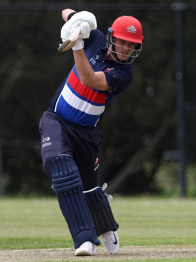 Dylan Brasher in action for Footscray. Picture: Hamish Blair