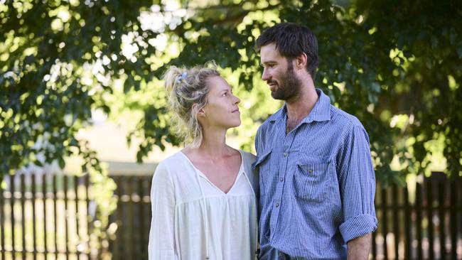 Rhys and Virginia Tapscott at their home. Picture: Rohan Thomson