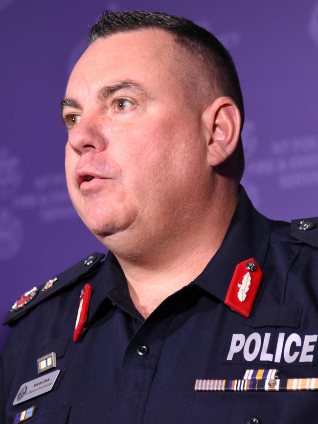 Newly appointed NT Police Deputy Commissioner Martin Dole. Picture: Alex Treacy