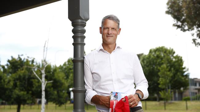 Pictured in Queanbeyan is Bryce Wilson who is Labor candidate for the electorate of Monaro. Picture: Richard Dobson