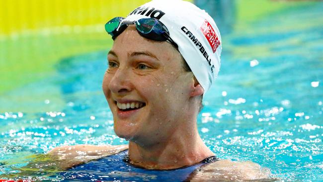 Cate Campbell reigned supreme in the 100m freestyle final.