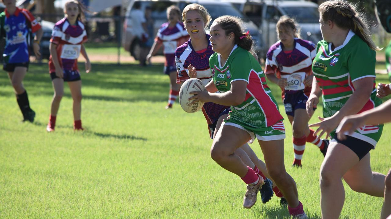 Gatton/Valleys v Southern Outback U17 girls. Adrian Vowles Cup 2020.