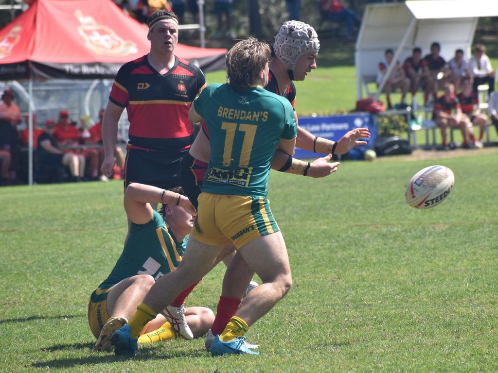 Dolphins Cup grand final, St Brendan’s College versus Rockhampton Grammar School, at Rugby Park on August 16, 2024.