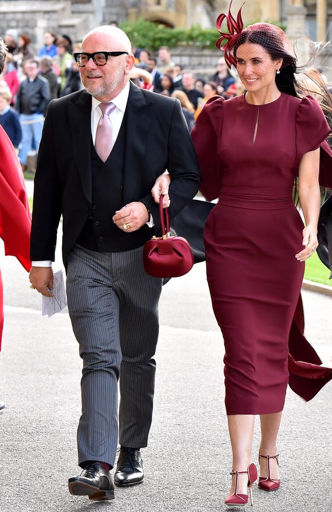 There seems to be an unspoken agreement that if you are an A-list celeb and you attend anything in Britain you must wear Stella McCartney. Demi Moore adhered to that rule …