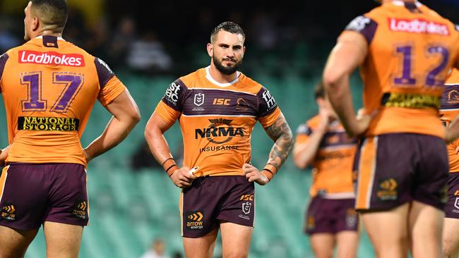 Jack Bird has lamented an “embarrassing” Broncos effort. Picture: AAP