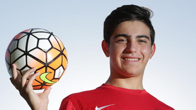 Kosta Grozos has been nominated for the Junior Sports Star award. Picture: Tim Clapin