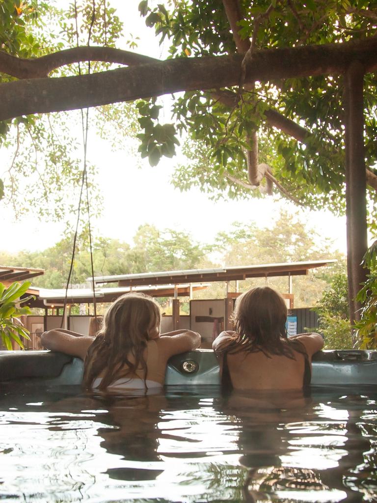 The Bathhouse at Ground has three hot tubs. Picture: Supplied.