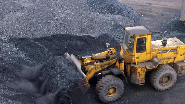 Coal exports made up more than half of the total amount of Australian exports blocked by China. Picture: AFP