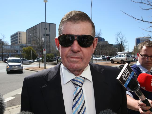 Peter Slipper resigned as speaker in October 2012 amid the fallout from Mr Ashby’s allegations. Picture: Gary Ramage.