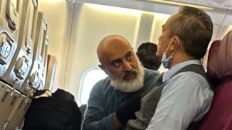 Mr Arif allegedly asked passengers if they were “slave to Allah”. Picture: Muhammad Zubair, @chzaib,